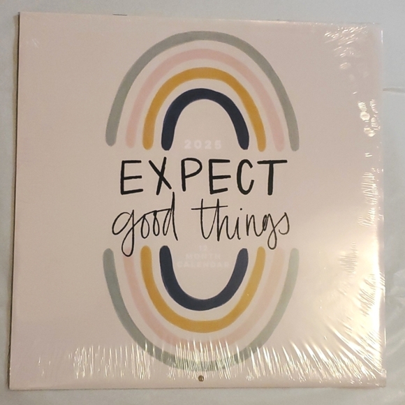 Expect Good Things 2025- 12 Month Calendar - Picture 1 of 2
